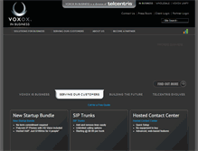 Tablet Screenshot of inbusiness.voxox.com